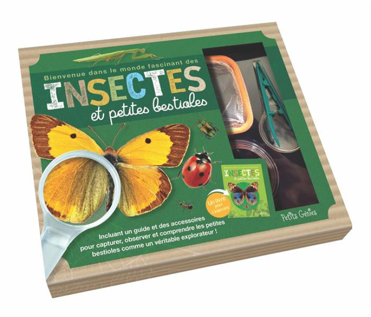 INSECTES ET PETITES BESTIOLES (COFFRET) - BIENVENUE DANS LE MONDE FASCINANT DES INSECTES - COLLECTIF - NC