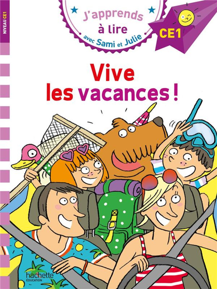 SAMI ET JULIE CE1 VIVE LES VACANCES ! - BONTE/MASSONAUD - HACHETTE