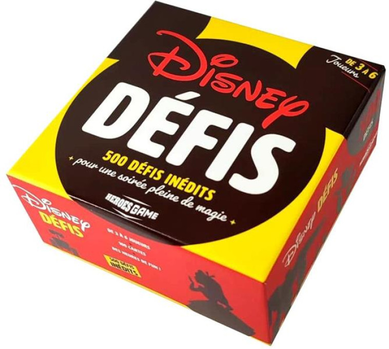 BOITE A DEFIS DISNEY - 500  DEFIS INEDITS - POUR UNE SOIREE PLEINE DE MAGIE - MALANDAIN EMILIE - NC