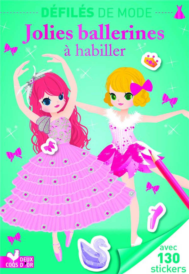 JOLIES BALLERINES A HABILLER - DERODIT CLEMENTINE - HACHETTE