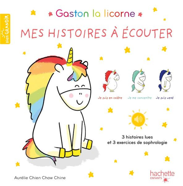 GASTON - MES HISTOIRES A ECOUTER - CHIEN CHOW CHINE A. - HACHETTE