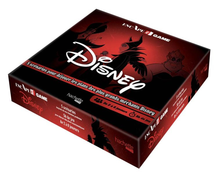 ESCAPE GAME DISNEY - 5 SCENARIOS POUR DEJOUER LES PLANS DES PLUS GRANDS MECHANTS DISNEY - ANTARTIK - NC