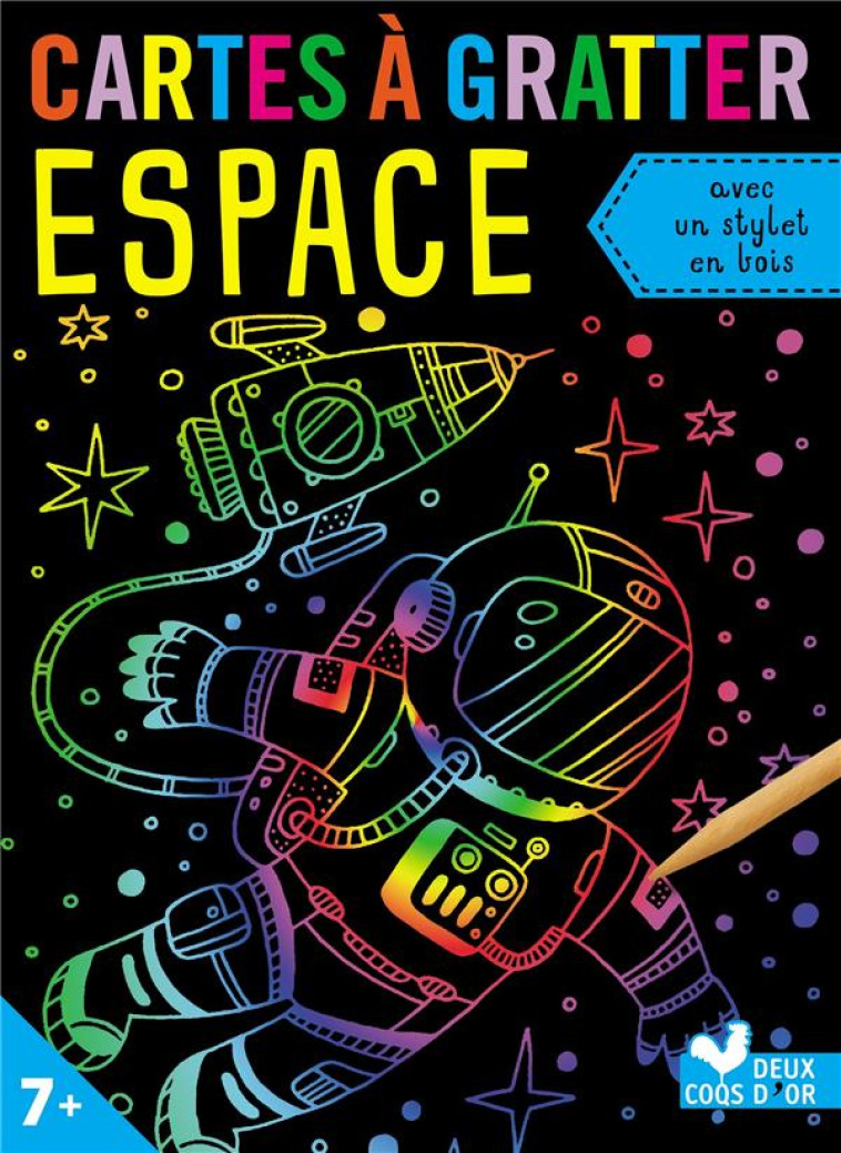 MES CARTES A GRATTER ESPACE - COLLECTIF - HACHETTE