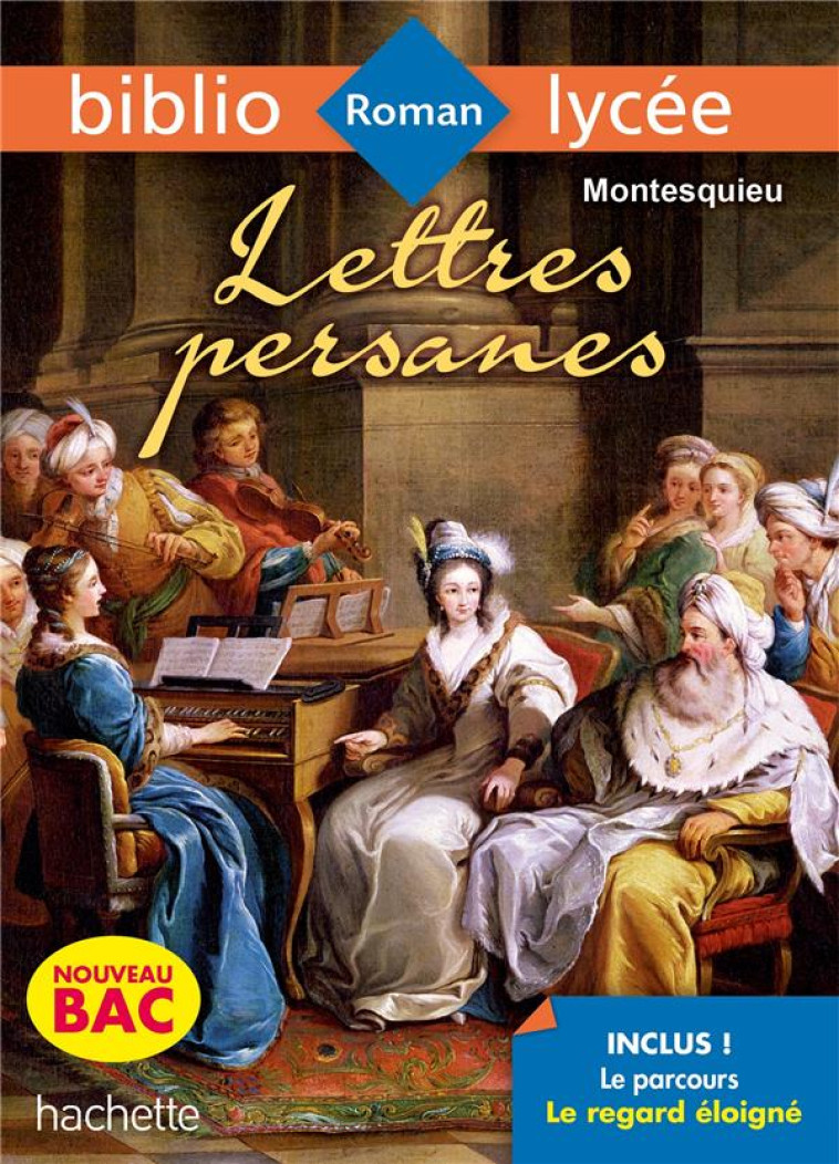 BIBLIOLYCEE - LETTRES PERSANES, MONTESQUIEU - MONTESQUIEU/TEPER - HACHETTE