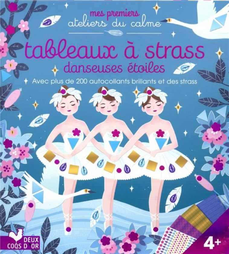 TABLEAUX A STRASS DANSEUSES ETOILES - BOITE AVEC ACCESSOIRES - ORTAL OPHELIE - NC