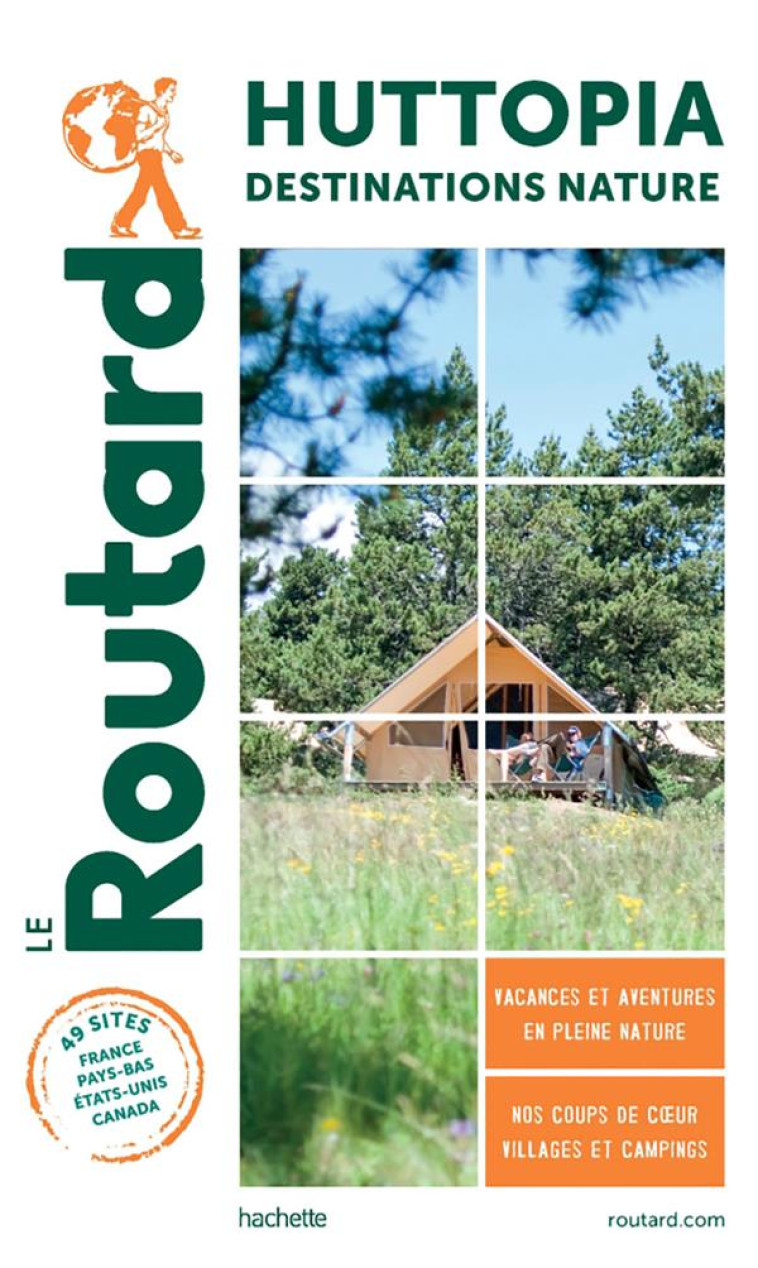 GUIDE DU ROUTARD CAMPINGS HUTTOPIA - COLLECTIF - HACHETTE