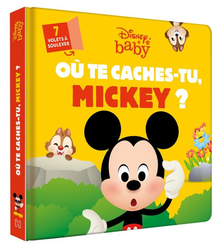 DISNEY BABY - OU TE CACHES-TU, MICKEY ? - COLLECTIF - HACHETTE