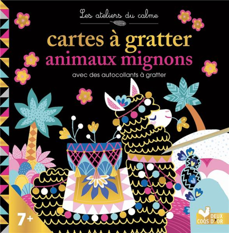 MINI CARTES A GRATTER ET STICKERS ANIMAUX - COLLECTIF - NC