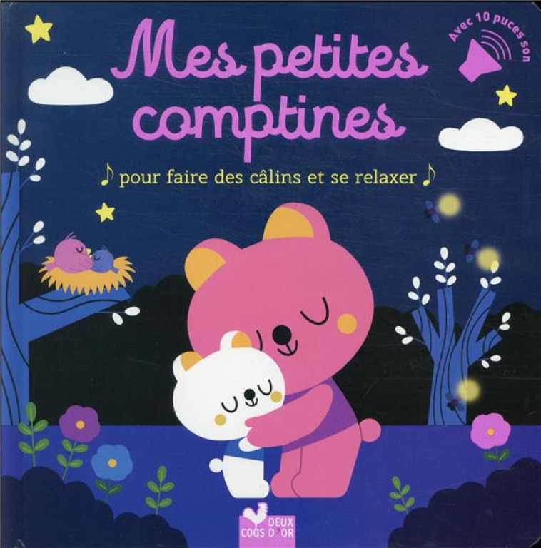 MES PETITES COMPTINES POUR FAIRE DES CALINS - LIVRE AVEC PUCES SONORES - COLLECTIF - HACHETTE