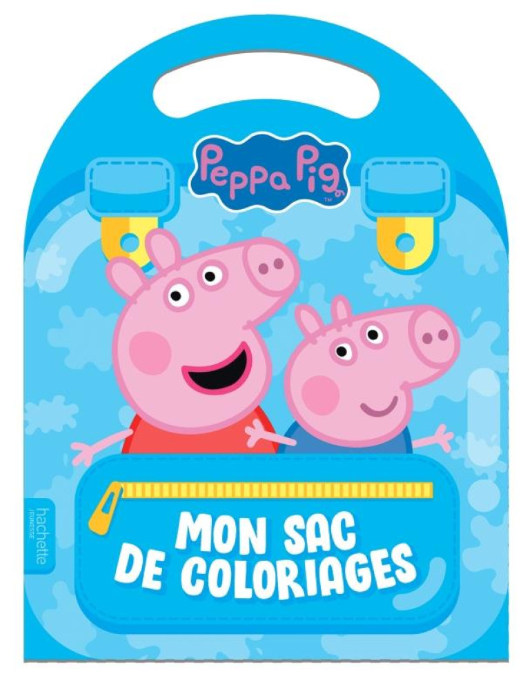 PEPPA PIG - MON SAC DE COLORIAGES - XXX - HACHETTE