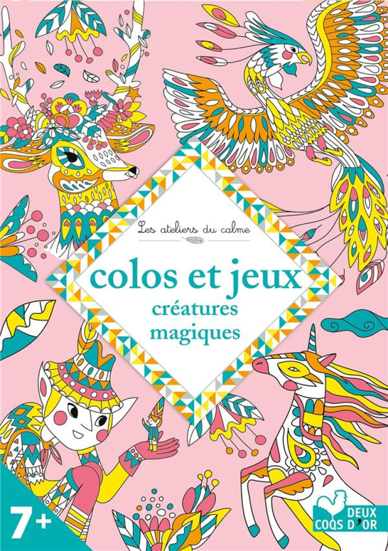 COLOS ET JEUX CREATURES MAGIQUES - COLLECTIF - HACHETTE