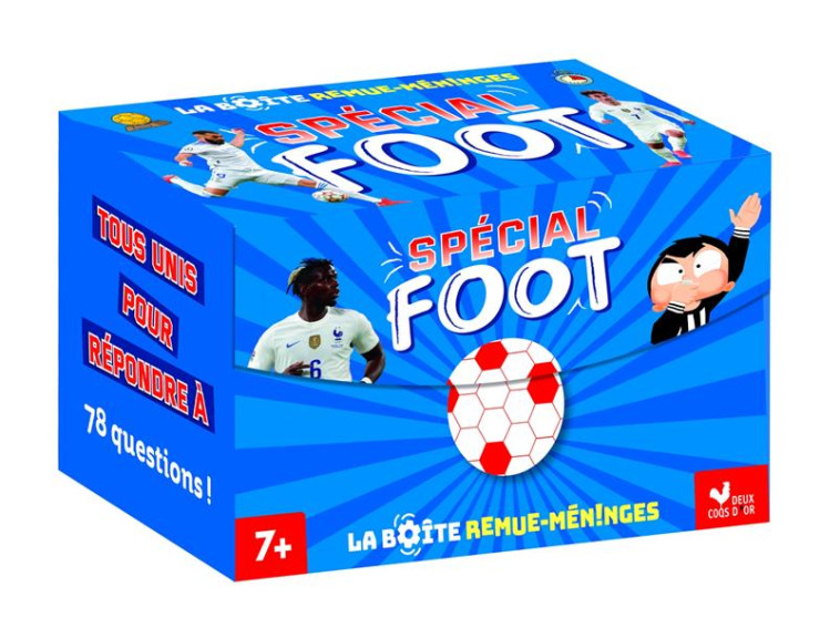 LA BOITE REMUE-MENINGES SPECIAL FOOT - GRALL/COLLECTIF - HACHETTE