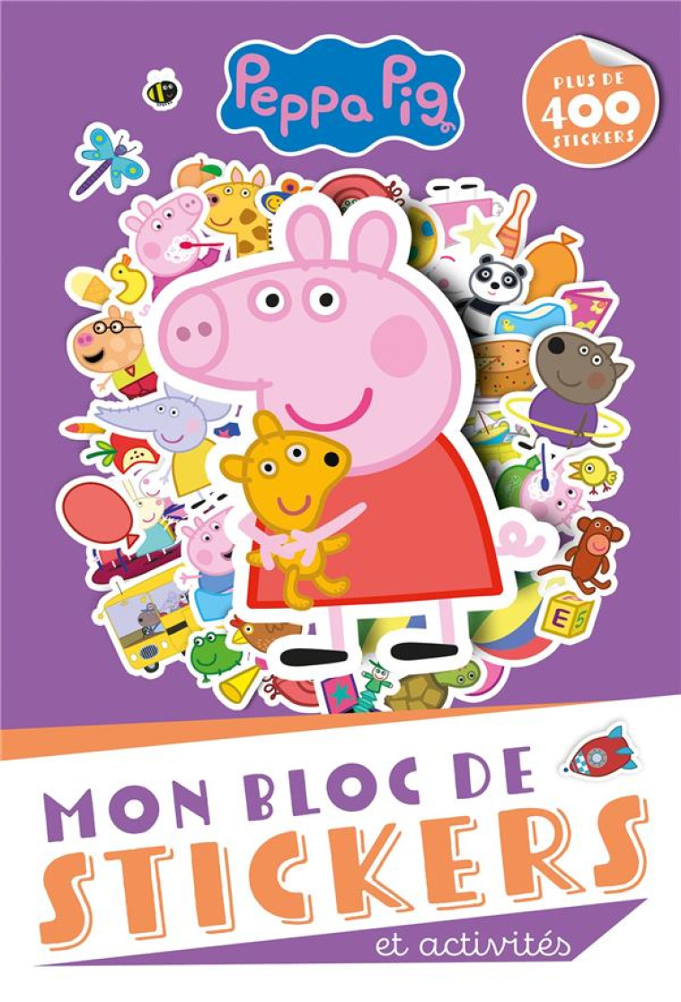 PEPPA PIG - MON BLOC DE STICKERS ET ACTIVITES - XXX - HACHETTE