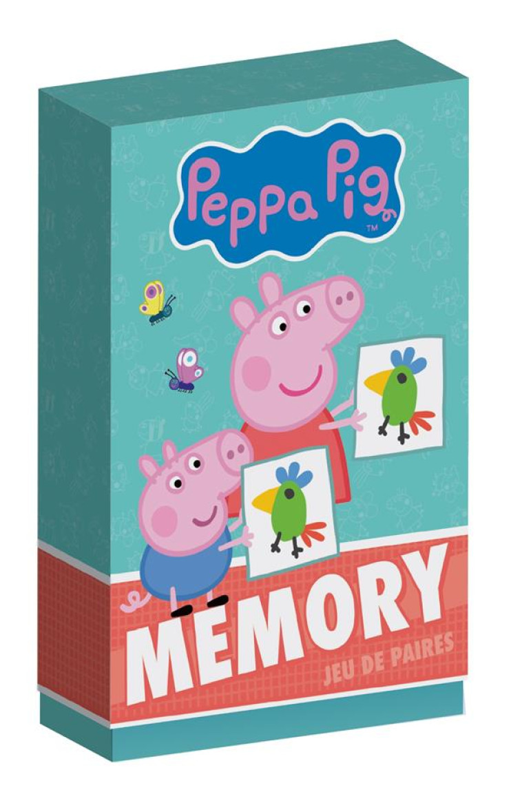 PEPPA PIG - BOITE DE CARTES - MEMORY - XXX - NC