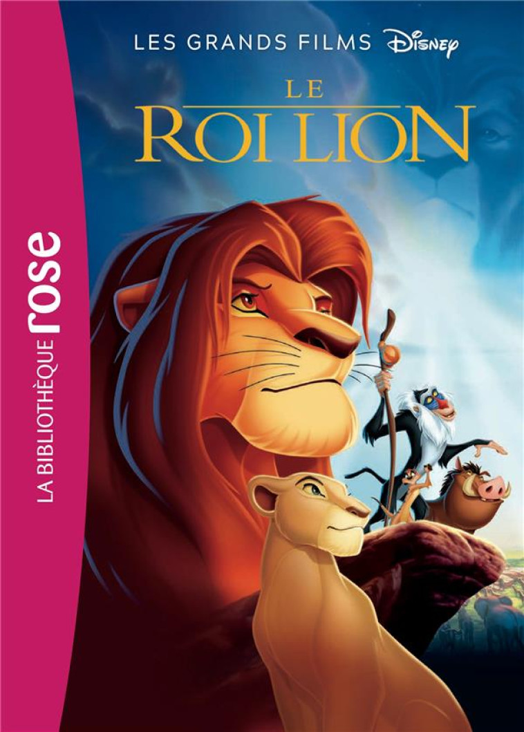 LES GRANDS FILMS DISNEY - T02 - LES GRANDS FILMS DISNEY 02 - LE ROI LION - DISNEY WALT - HACHETTE