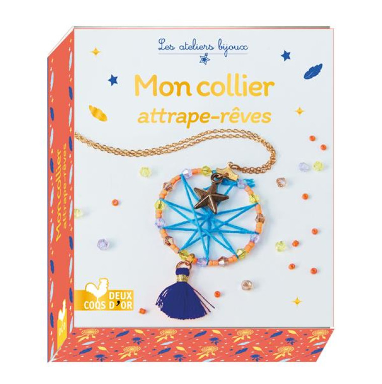 MON COLLIER ATTRAPE-REVES - MINI COFFRET AVEC ACCESSOIRES - COLOMINA MAEVI - HACHETTE