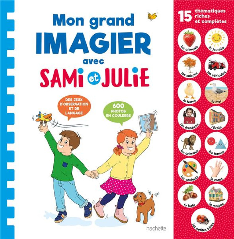 MON GRAND IMAGIER AVEC SAMI ET JULIE - FALLOT/BOYER - HACHETTE