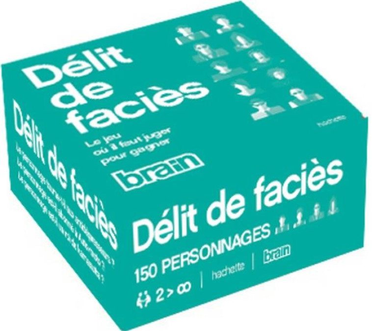 JEU BRAIN - DELIT DE FACIES - EDITION 2022 - LE JEU OU IL FAUT JUGER POUR GAGNER - COLLECTIF D-AUTEURS - NC