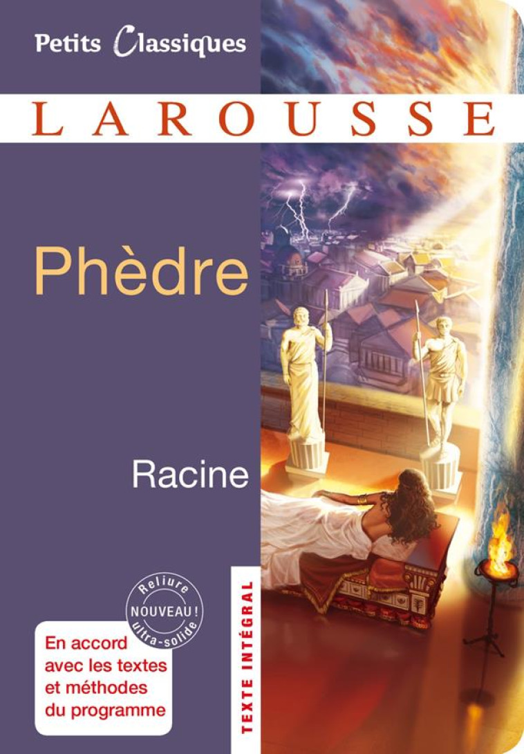 PHEDRE - RACINE JEAN - LAROUSSE