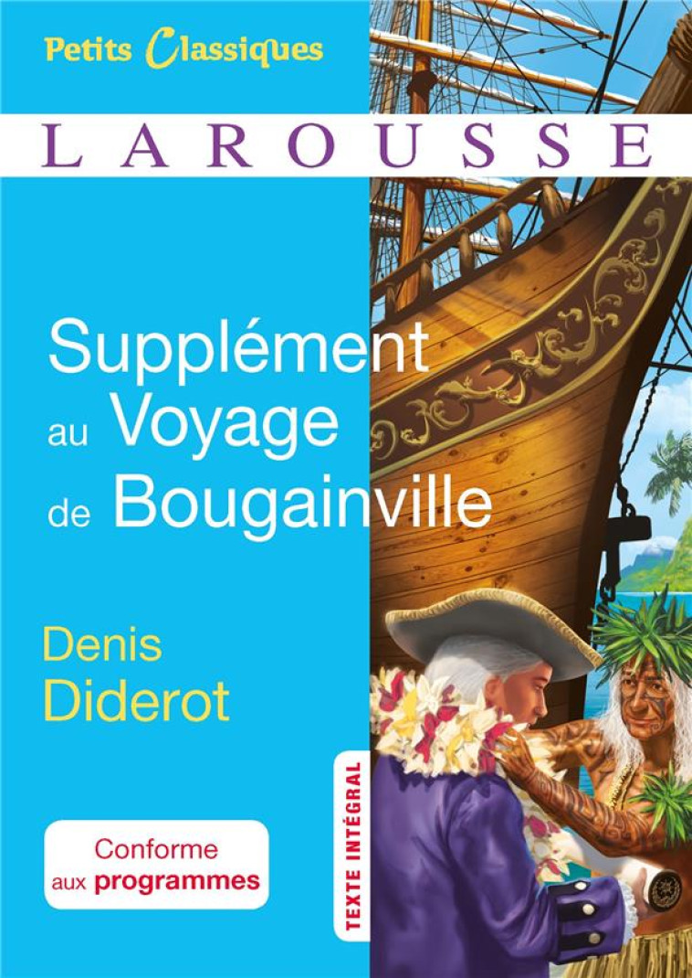 SUPPLEMENT AU VOYAGE DE BOUGAINVILLE - DIDEROT - DIDEROT DENIS - LAROUSSE