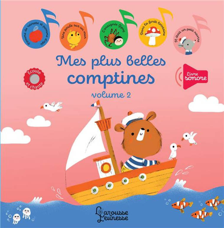 MES PLUS BELLES COMPTINES (VOLUME 2) - NERADOVA MARIA - LAROUSSE