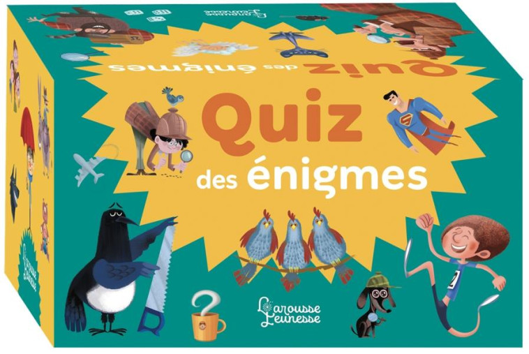 QUIZ DES ENIGMES - DE HUGO/GUERLAIS - LAROUSSE