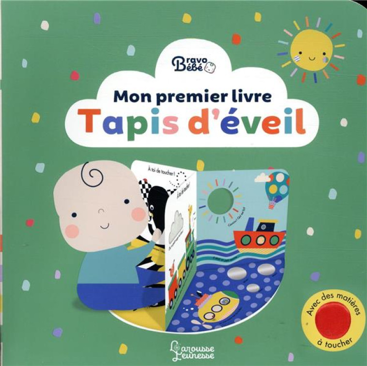 MON PREMIER LIVRE TAPIS D-EVEIL - LEMON RIBBON STUDIO - LAROUSSE