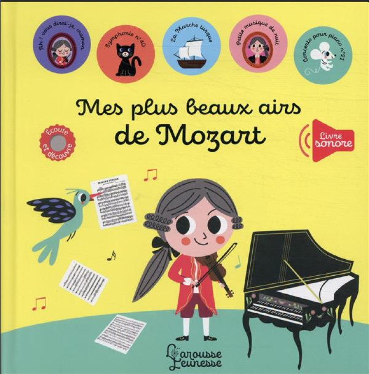 MES PLUS BEAUX AIRS DE MOZART - BATTAULT/ANDREACCHIO - LAROUSSE