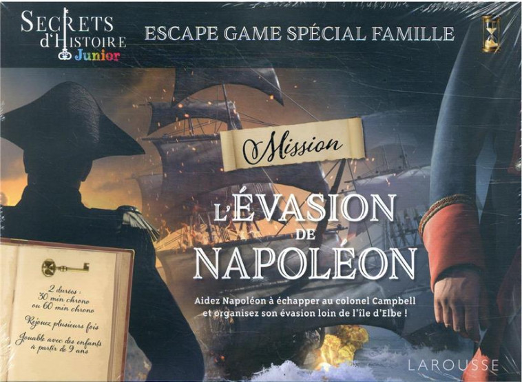 ESCAPE GAME FAMILLE - SECRETS D-HISTOIRE JUNIOR - EVASION DE NAPOLEON - SAINT-MARTIN GILLES - NC