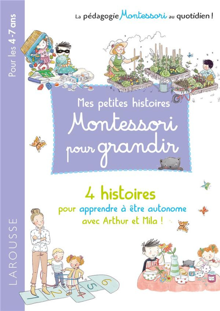 MES PETITES HISTOIRES MONTESSORI POUR GRANDIR - BARUSSEAU - LAROUSSE