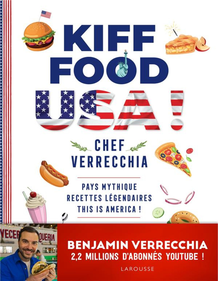 KIFF FOOD 2 : USA - VERRECCHIA - LAROUSSE