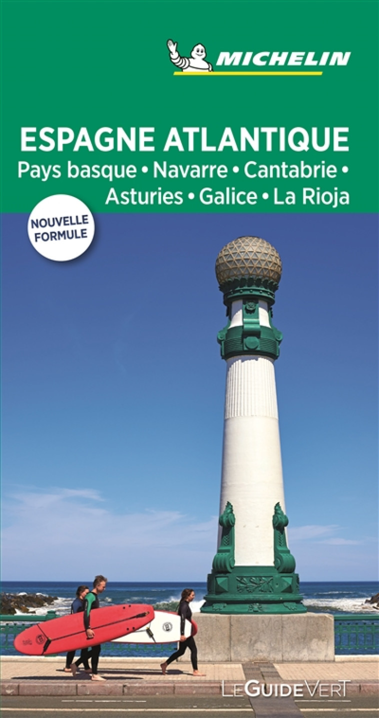 GUIDES VERTS EUROPE - GUIDE VERT ESPAGNE NORD OUEST COTE ATLANTIQUE - XXX - MICHELIN