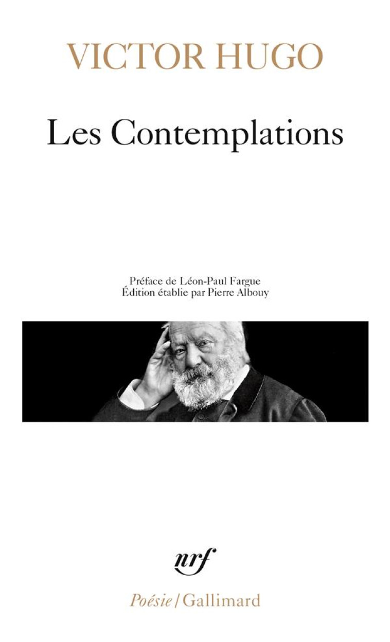 LES CONTEMPLATIONS - HUGO/FARGUE - GALLIMARD