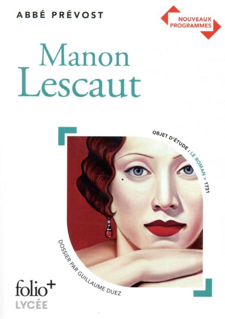 MANON LESCAUT - PREVOST ABBE - GALLIMARD