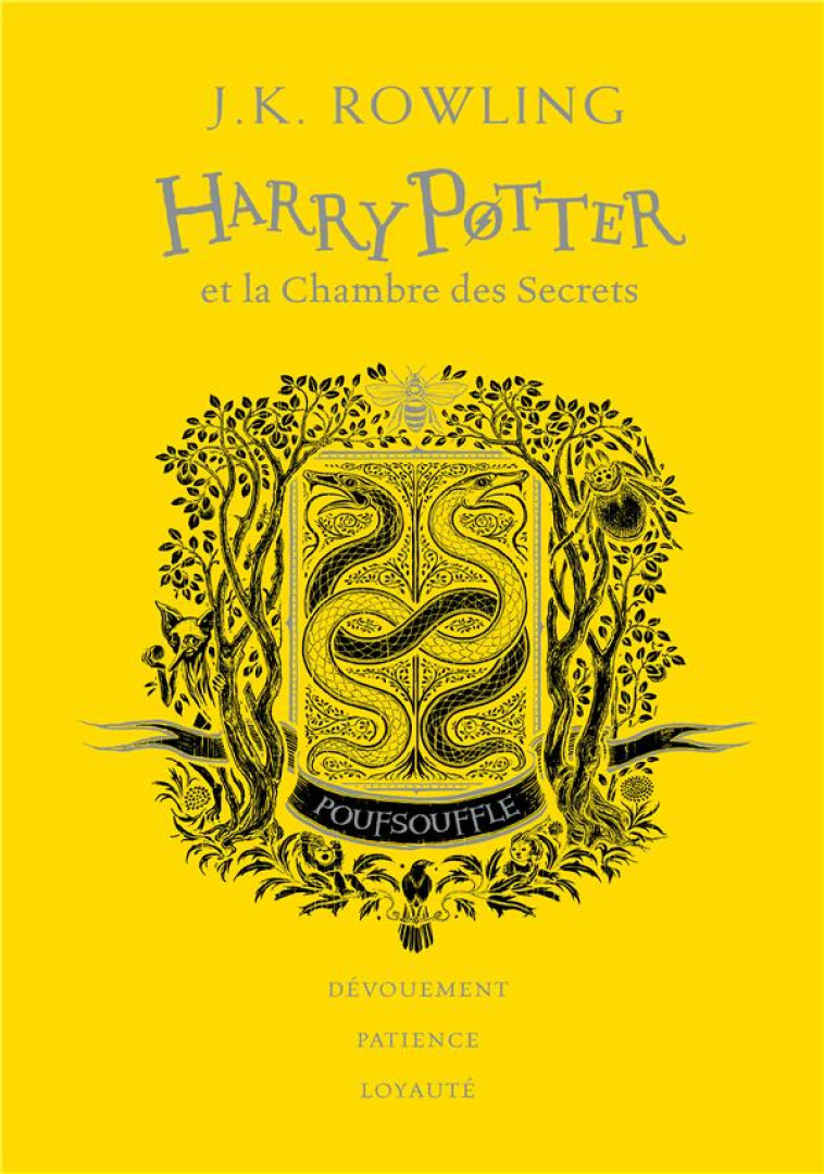 HARRY POTTER - II - HARRY POTTER ET LA CHAMBRE DES SECRETS - POUFSOUFFLE - ROWLING J.K. - GALLIMARD