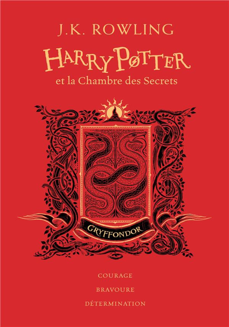 HARRY POTTER - II - HARRY POTTER ET LA CHAMBRE DES SECRETS - GRYFFONDOR - ROWLING J.K. - GALLIMARD