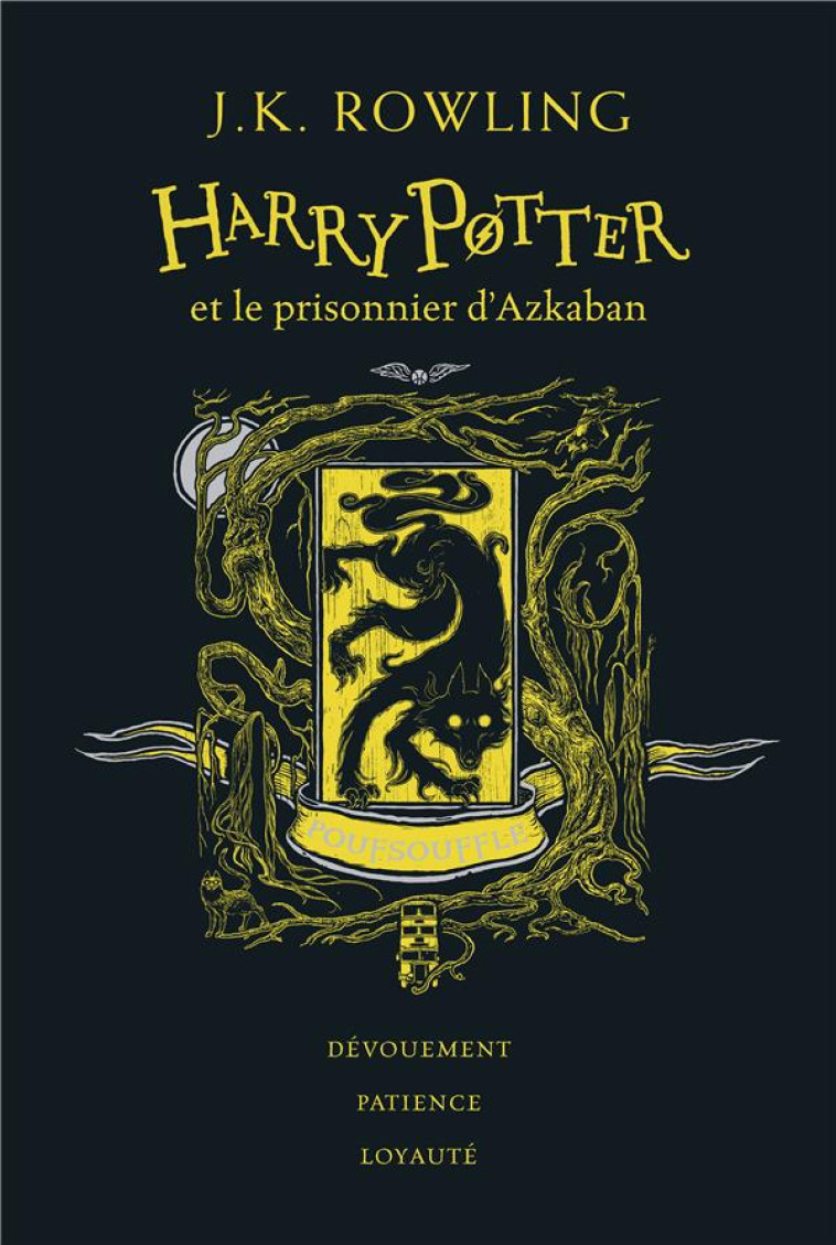 HARRY POTTER ET LE PRISONNIER D-AZKABAN - POUFSOUFFLE - ROWLING/PINFOLD - GALLIMARD