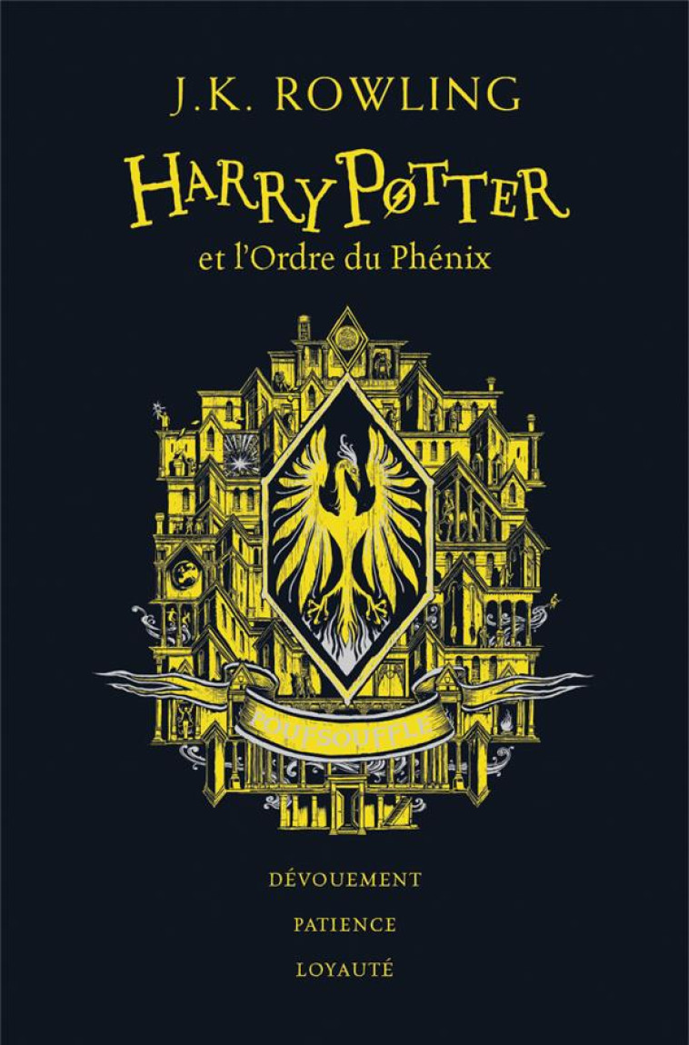 HARRY POTTER - T05 - HARRY POTTER ET L-ORDRE DU PHENIX - POUFSOUFFLE - ROWLING/PINFOLD - GALLIMARD