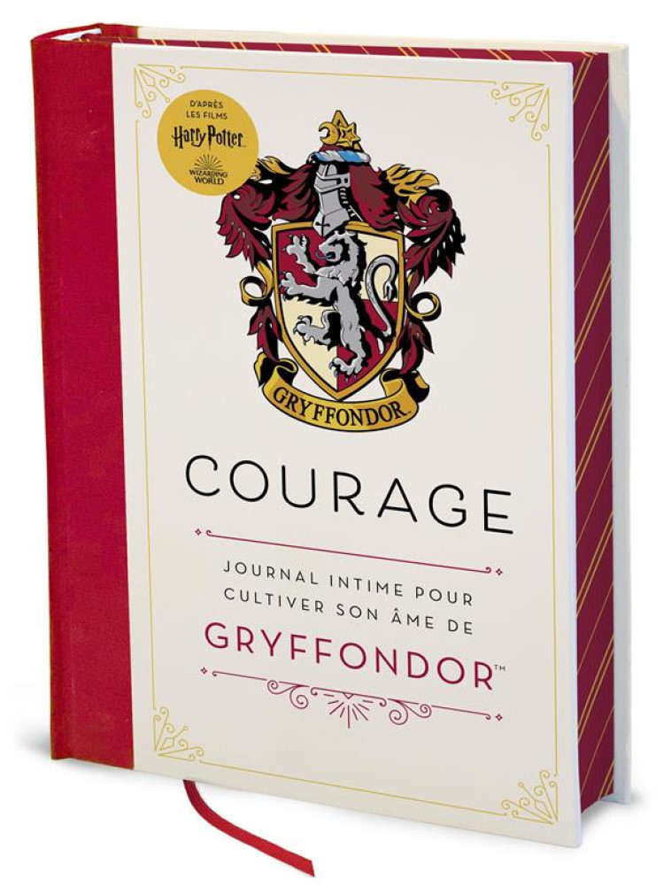 HARRY POTTER - COURAGE : JOURNAL INTIME POUR CULTIVER SON AME DE GRYFFONDOR - COLLECTIFS JEUNESSE - NC