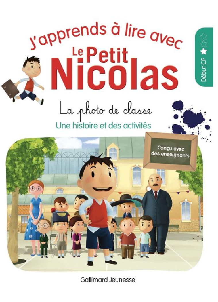 J-APPRENDS A LIRE AVEC LE PETIT NICOLAS - T02 - LA PHOTO DE CLASSE - DEMARIA MARJORIE - GALLIMARD