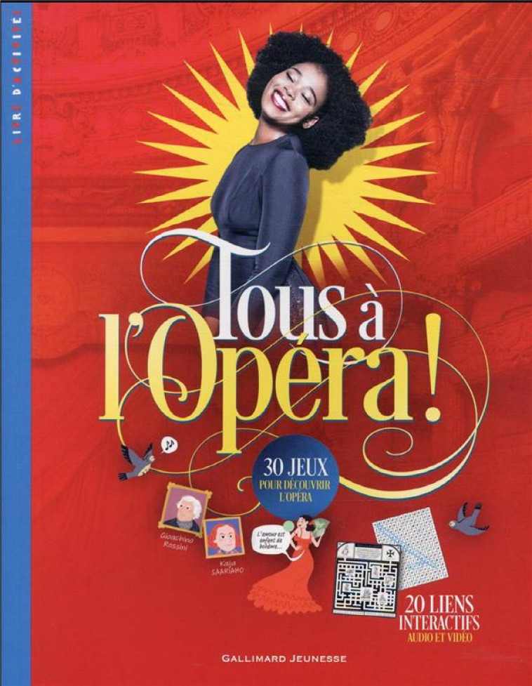 TOUS A L-OPERA ! - FONTANEL/THIERY - GALLIMARD