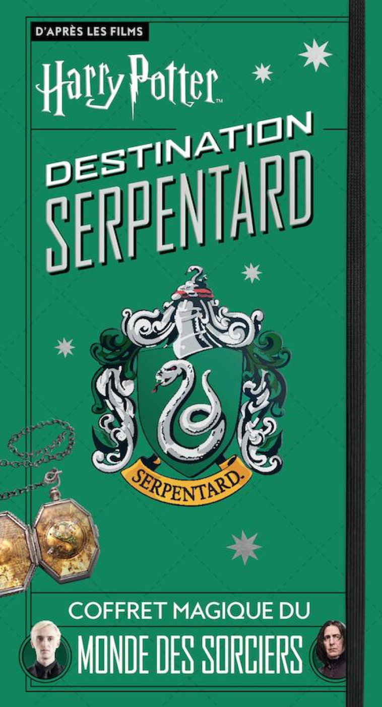 HARRY POTTER - DESTINATION SERPENTARD - COFFRET MAGIQUE DU MONDE DES SORCIERS - COLLECTIF - NC