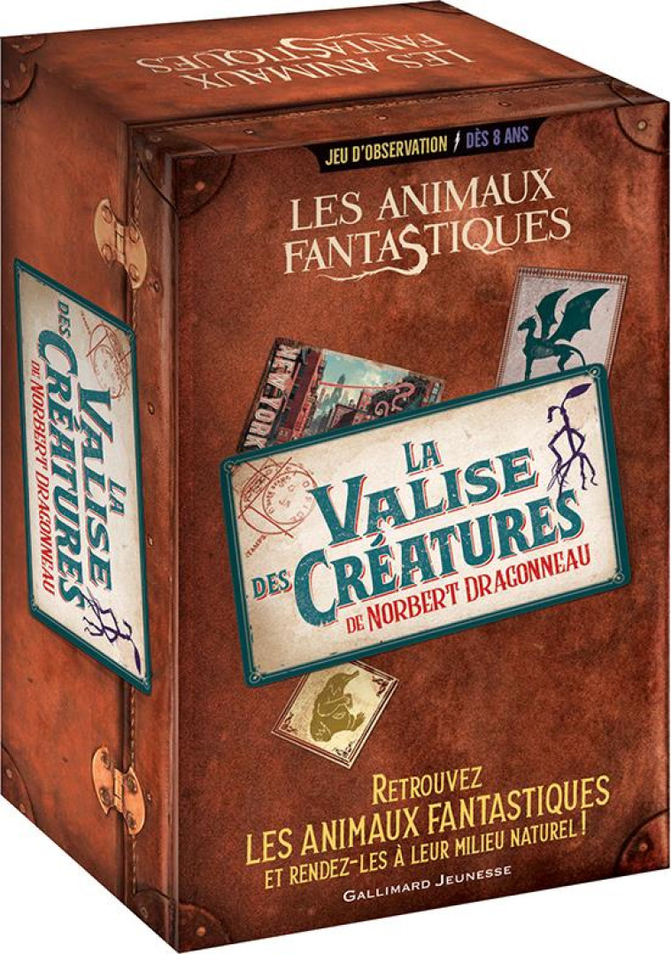 ANIMAUX FANTASTIQUES - LA VALISE DES CREATURES DE NORBERT DRAGONNEAU - JEU D-OBSERVATION - COLLECTIF - NC