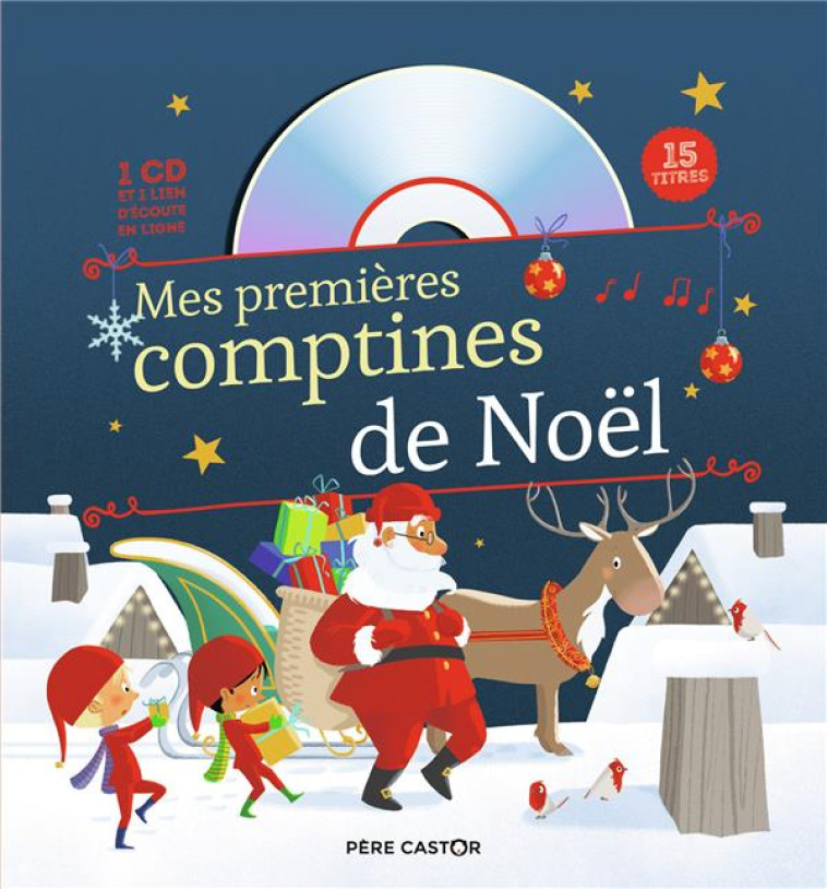 MES PREMIERES COMPTINES DE NOEL - BRUNELET/COLLECTIF - FLAMMARION