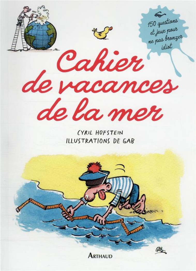 CAHIER DE VACANCES DE LA MER - HOFSTEIN/GAB - FLAMMARION