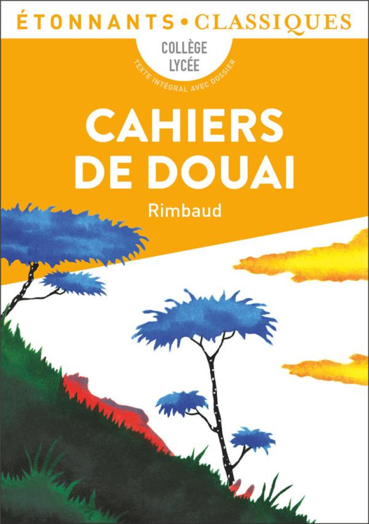 CAHIERS DE DOUAI - RIMBAUD ARTHUR - FLAMMARION