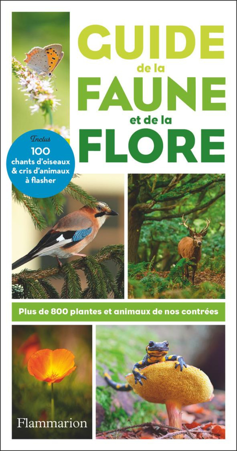 GUIDE DE LA FAUNE ET DE LA FLORE - PLUS DE 800 PLANTES ET ANIMAUX DE NOS CONTREES - EISENREICH/HANDEL - FLAMMARION