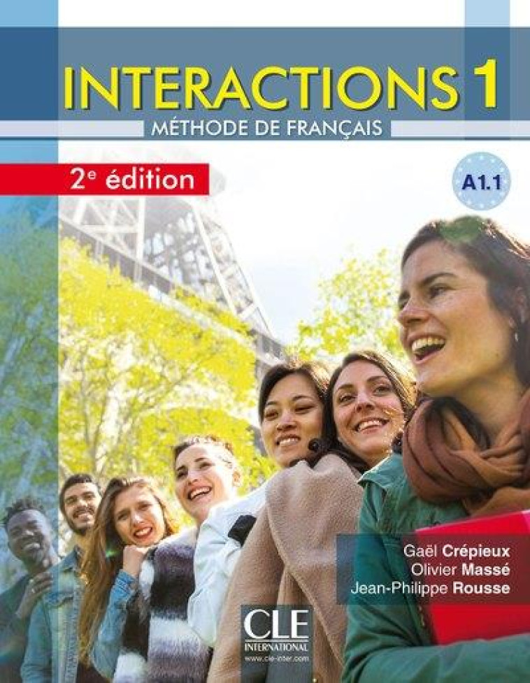 INTERACTIONS 1 NIVEAU A1.1 2ED - CREPIEUX/MASSE - NC