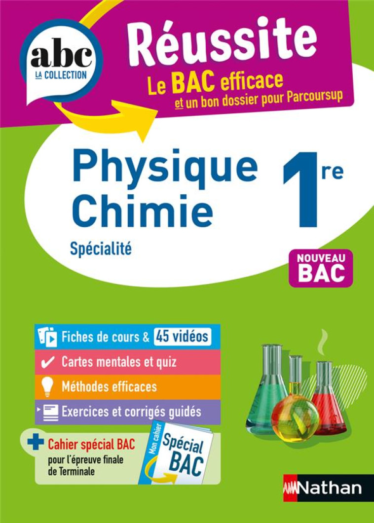 ABC REUSSITE PHYSIQUE-CHIMIE 1RE - MARTEAU-BAZOUNI K. - CLE INTERNAT