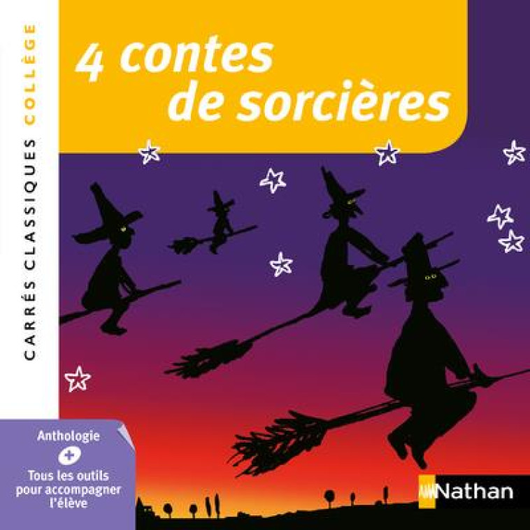 4 CONTES DE SORCIERES - COLLECTIF/SAULAIS - CLE INTERNAT